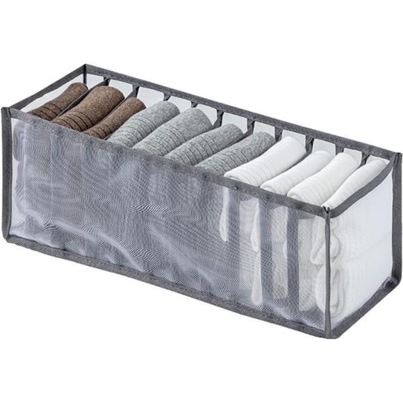 labato Clothes Organizer for Closet, Clothing Drawer Organizers for Socks Scarve